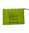 7.2V 3600MHA NiMh Battery/Batteria NiMh/ batterie NiMh/ NiMh Akku/ bater&iacute;a NiMh/ NiMH akkumul&aacute;tor/ NiMH-akku/ Acumulator NiMh/ NiMH аккумуляторовNi-MH rechargeable battery packs made in China