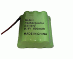 8.4V 600MAH NiMh Battery/Batteria NiMh/ batterie NiMh/ NiMh Akku/ bater&iacute;a NiMh/ NiMH akkumul&aacute;tor/ NiMH-akku/ Acumulator NiMh/ NiMH аккумуляторов Ni-MH rechargeable battery packs made in China